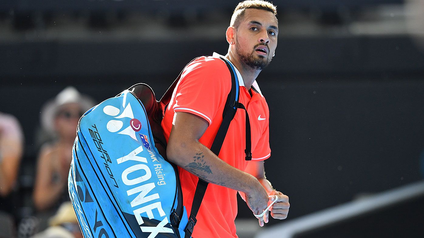 Nick Kyrgios knocked out in the second round