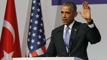 US President Barack Obama has vowed to end the war in Syria. (AAP)