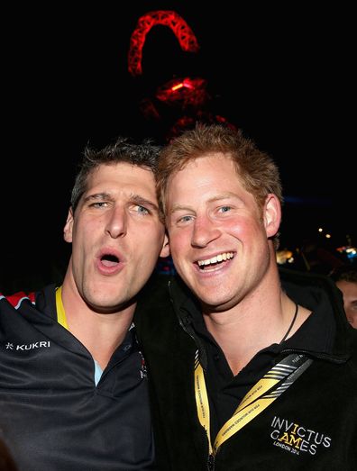 Prince Harry and David Wiseman