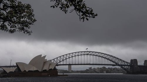 Rainy weather Sydney