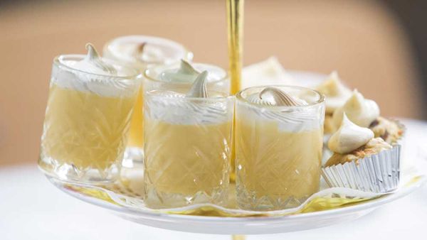 The Butler family's lemon meringue shots