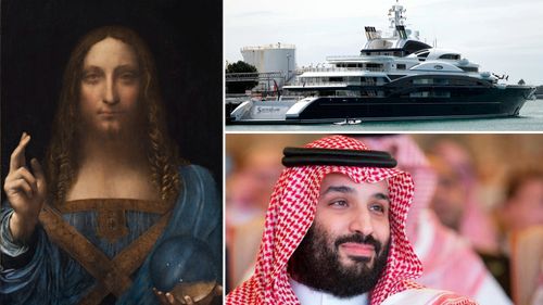 'Salvator Mundi' is said to be on the $810m superyacht of Mohammed bin Salman.