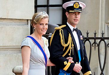 Prince Edward is the earl of which former kingdom?