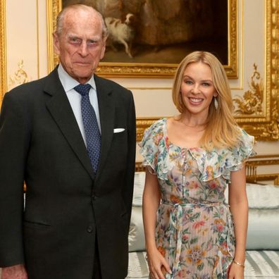 Prince Philip and Kylie Minogue.