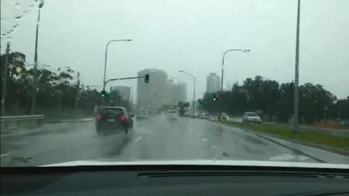 Heavy rainfall could produce flash flooding. (9NEWS)