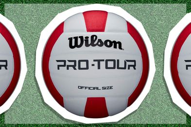 9PR: Wilson Pro Tour Volleyball, Red and White