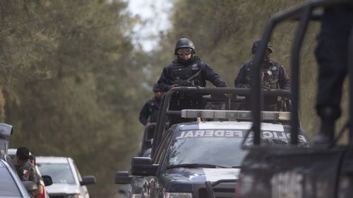 Three hour gunfight kills 42 suspected drug cartel members in Mexico