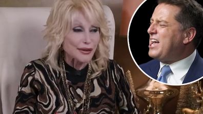 Karl Stefanovic and Dolly Parton reunite for duet