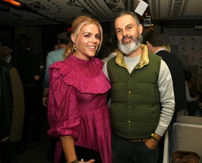 Busy Phillips and Marc Silverstein 