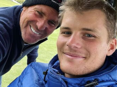 Jackson and Shane Warne