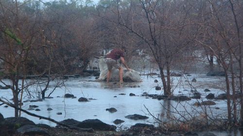 Queensland police rescue Daisy the trapped cow in muddy mission