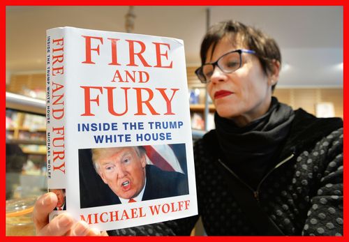 In Wolff's international best seller 'Fire and Fury', former Whitehouse adviser Steve Bannon brutally attacks Trump and his entourage. (AAP)