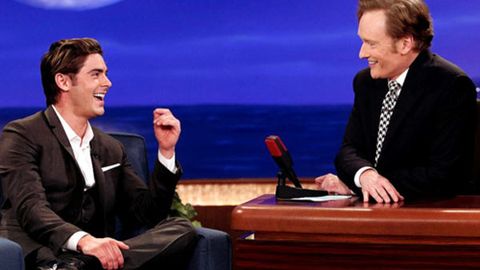 Watch: Zac Efron and Conan O'Brien can really sing!