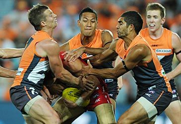 When did the Greater Western Sydney Giants play their first AFL premiership match?