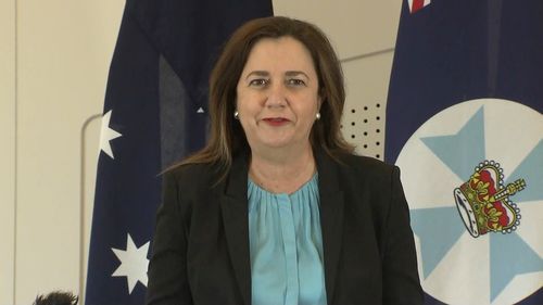 Queensland Premier Annastacia Palaszczuk says there are two new local COVID-19 cases. 