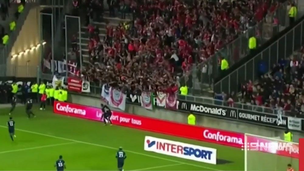 French Ligue 1 match between Amiens and Lille abandoned after barrier break