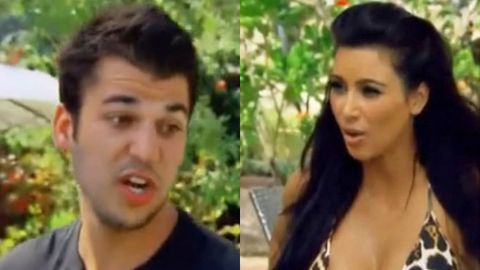 #ThrowbackThursday: Rob Kardashian calls sister Kim 'a whore' in 2011 <i>KUWTK</i> shocker