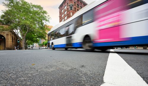 The tourist used public transport a number of times.