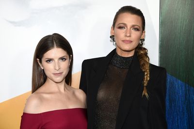 Anna Kendrick and Blake Lively attend the New York premier of 'A Simple Favor', September 10.