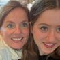 Geri Horner poses with lookalike daughter to mark sweet 16th