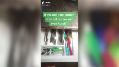 Aussie kitchen drawer organisation habit
