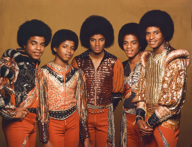 Tito Jackson, Randy Jackson, Michael Jackson, Marlon Jackson and Jackie Jackson