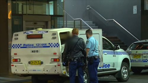 The teenager allegedly bolted from the scene but was apprehended by police. (9NEWS)
