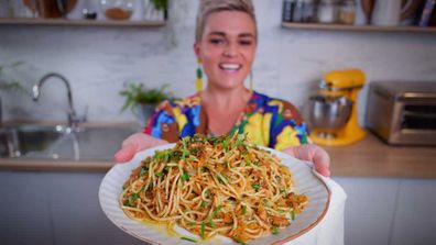 Jane de Graaff cooks pantry sardine pasta