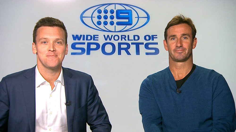 James Bracey and Andrew Johns.