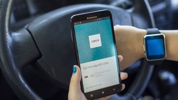 An Uber driver was stabbed and had their car stolen in Newcastle this morning.