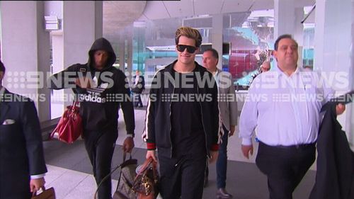 The controversial figure is in Canberra today. (9NEWS)