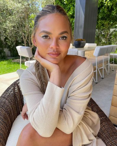 Chrissy Teigen vows to mind her own business following cyberbullying scandal involving Courtney Stodden.