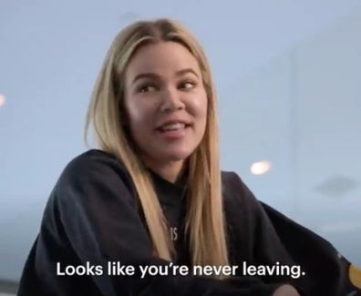 Khloé Kardashian and now-ex Tristan Thompson's cringe-worthy TV exchange.