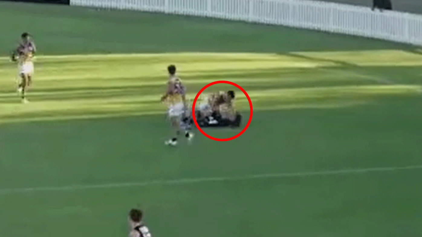 Eagles star Elliot Yeo in hot water over apparent strike during WAFL appearance