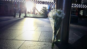 The first bunch of flowers left in memory of the victims of the Sydney siege in Martin Place sparked a wave of tributes as Sydneysiders came together to mourn. Click through the gallery to see how the inspiring, colourful memorial grew in the past two days.