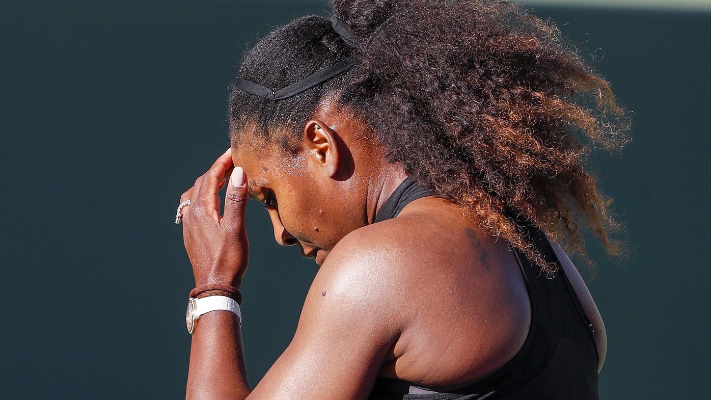 Serena Williams fuming after first round loss at Miami Open