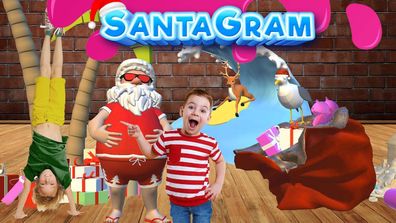 AR Santa snaps are a COVID-19 safe option