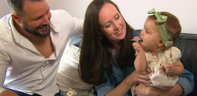 The surgery has changed the young family's life. 