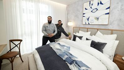 Omar and Oz, Guest Bedroom, Week 10, The Block 2022