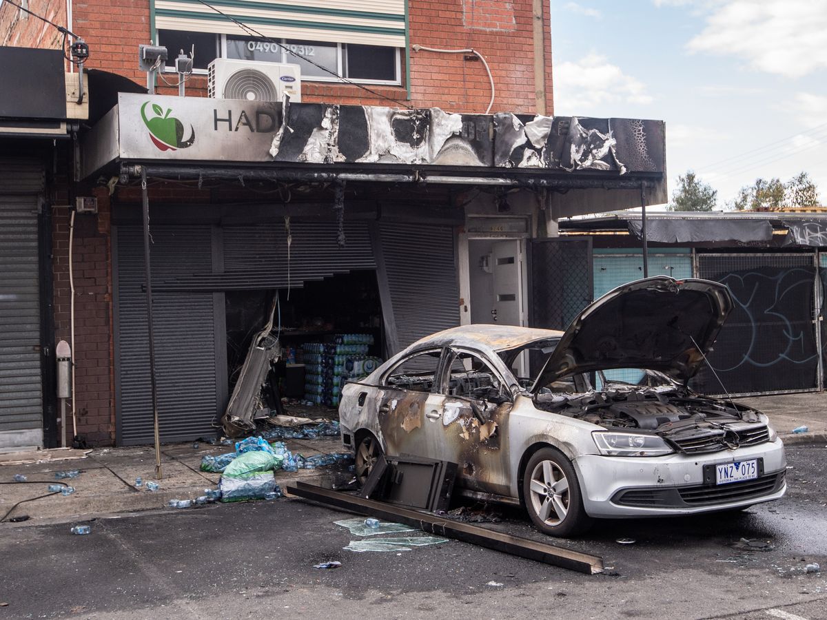 Hadfield fire: Suspicious fruit shop fire believed to be linked to string  of arson attacks in Melbourne