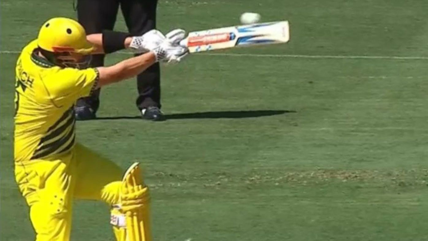 Aaron Finch survives New Zealand DRS blunder