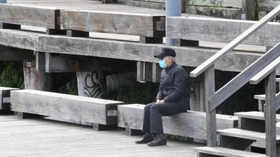 Workers are being urged to take breaks outside to help reduce the spread. (Photo by James D. Morgan/Getty Images)