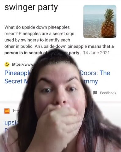 Pineapple TikTok tattoo mistake