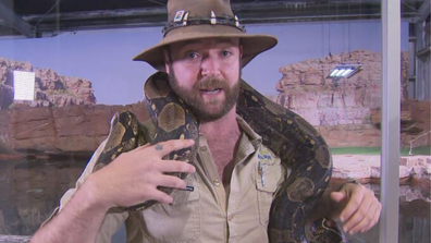 Jack Gatto Elvis impersonator snake wrangler