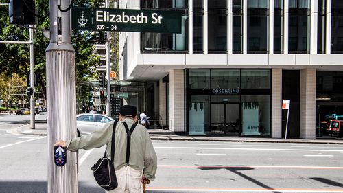 Elizabeth Street in Sydney CBD.