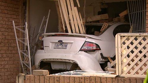 A man will face court today after his car allegedly smashed into a house in Bexley. (9NEWS)