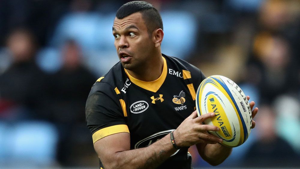 Wallabies coach Michael Cheika is keen to bring Kurtley Beale (pictured) home from English rugby. (Getty)