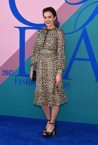 Mandy Moore in Kate Spade at the 2017 CFDA Awards
