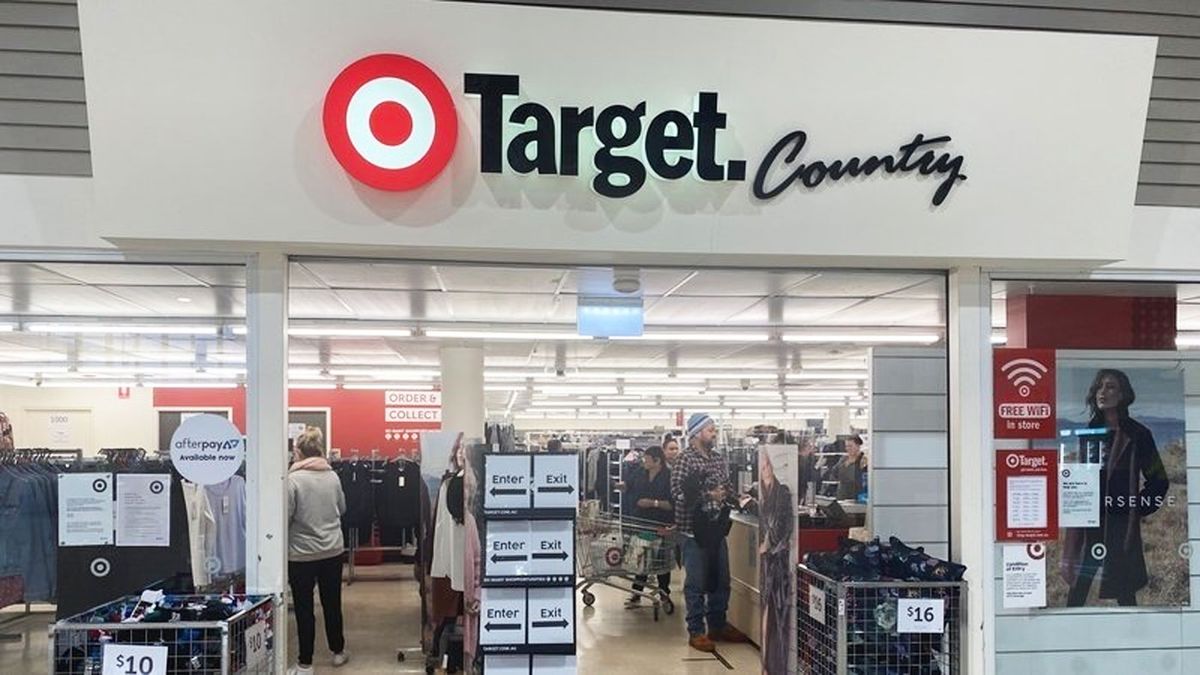 Entrance To Target Retail Store. Target Australia is a Mid-price