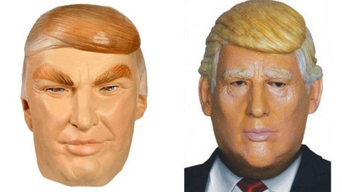 Donald Trump masks like these are flying off the shelves.